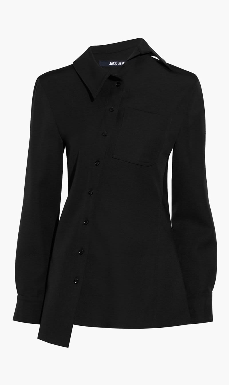

Jacquemus Black Pablo Shirt for Women | The Deal Outlet