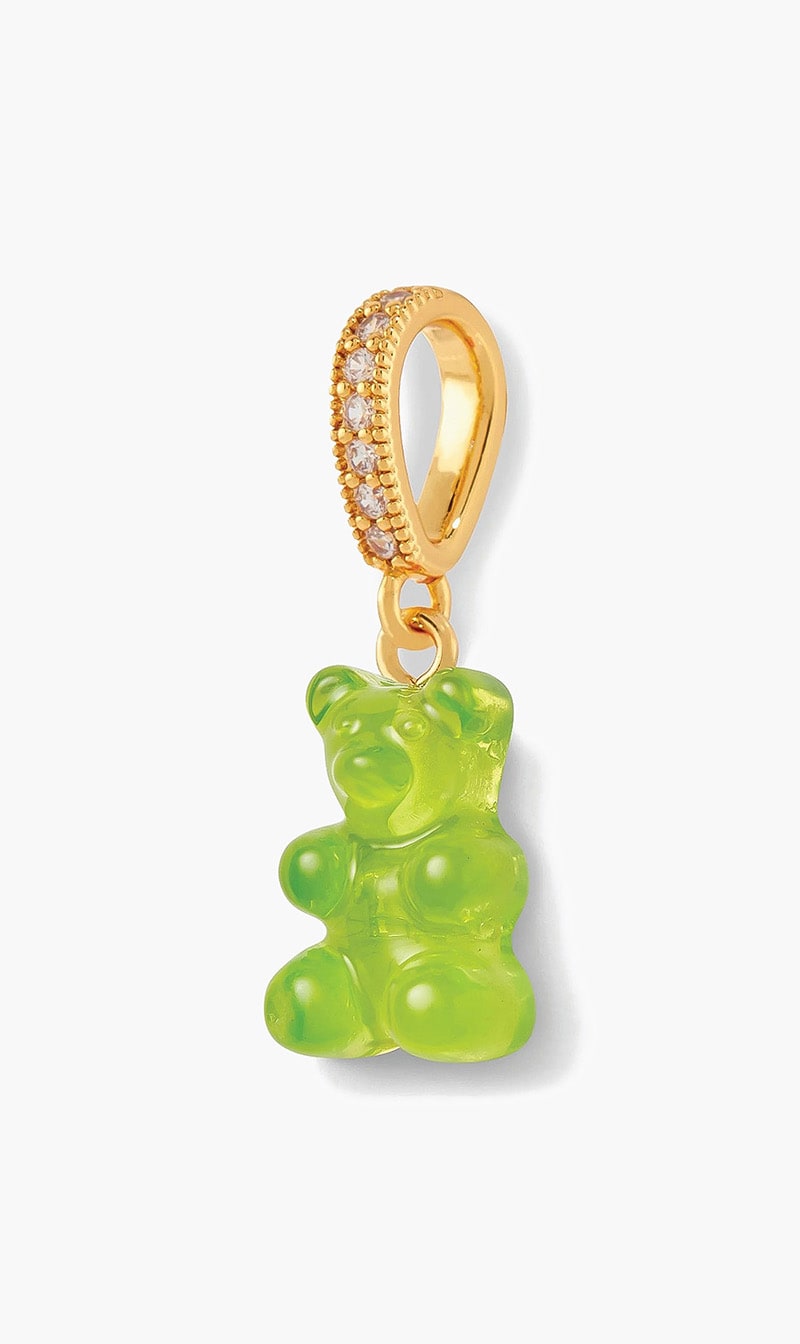 

Cyz Nostalgia Bear - Pave Connector - Lime