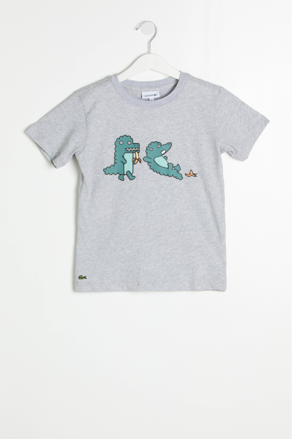 

LACOSTE Short Sleeves Printed Tee