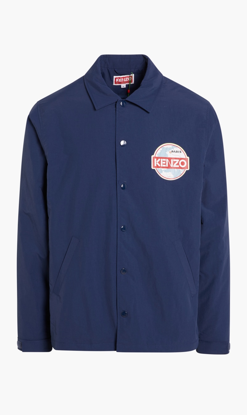 

Kenzo kenzo globe padded coach jkt | the deal outlet, Blue