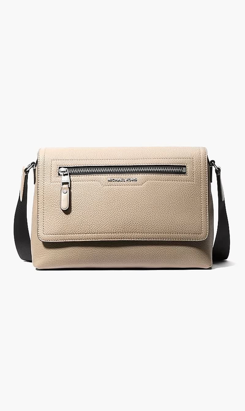 Beige Hudson Crossbody Bag for Men