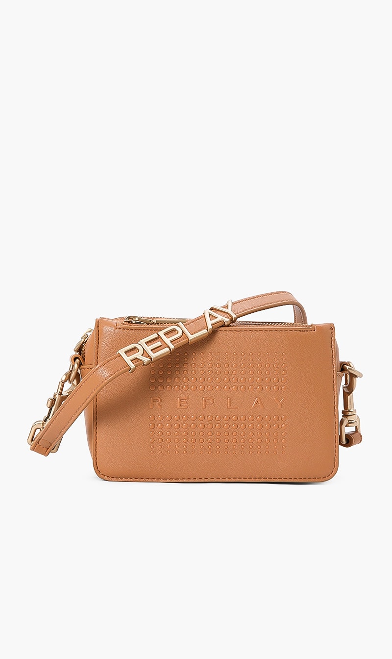 

Replay Embossed Cross Body Bag