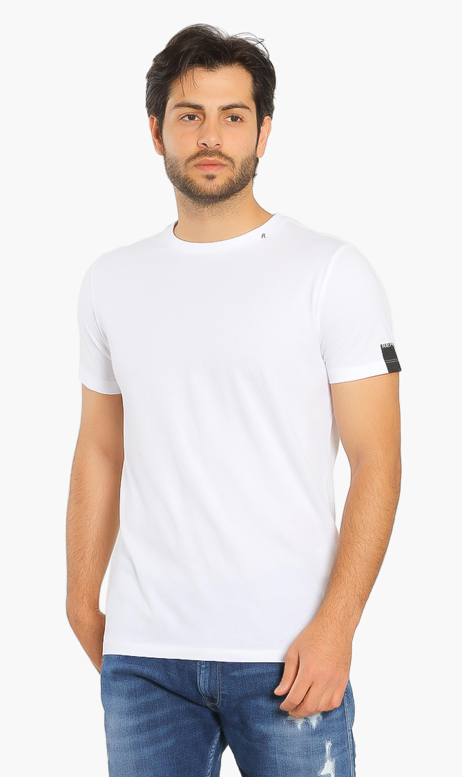 

Replay Solid Cotton T-shirt