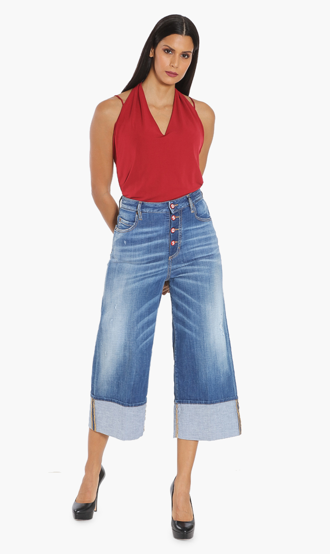 

Dsquared2 Jinny Wide Leg Jeans