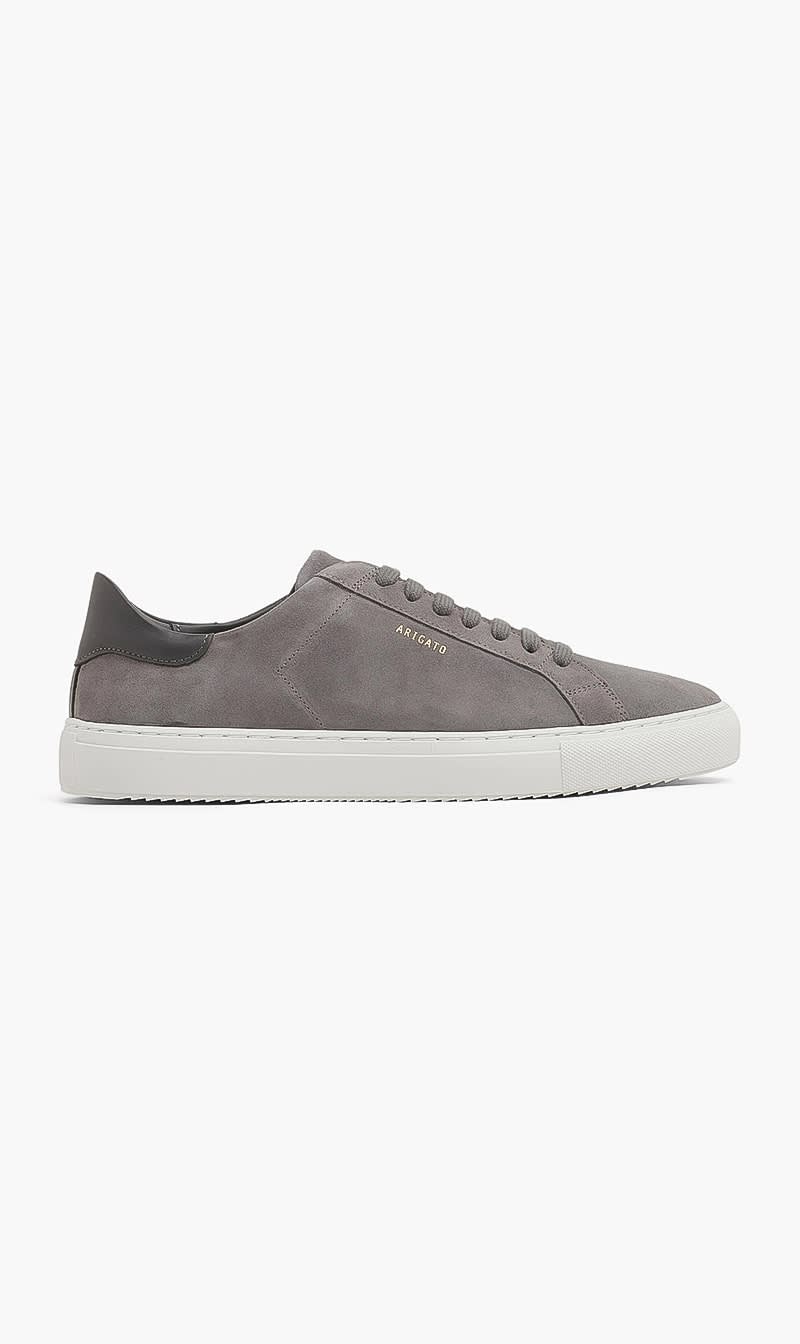 

Axel Arigato Grey Clean 90 Suede Sneakers for Men | The Deal Outlet