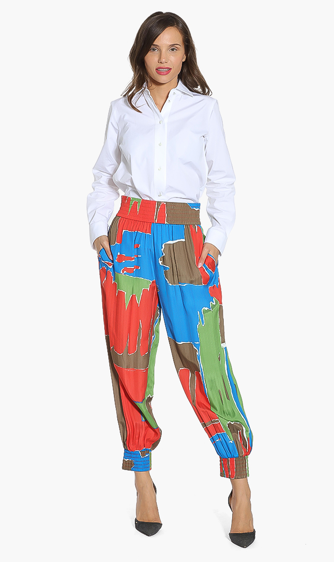

Tory Burch Printed Pjama Pants