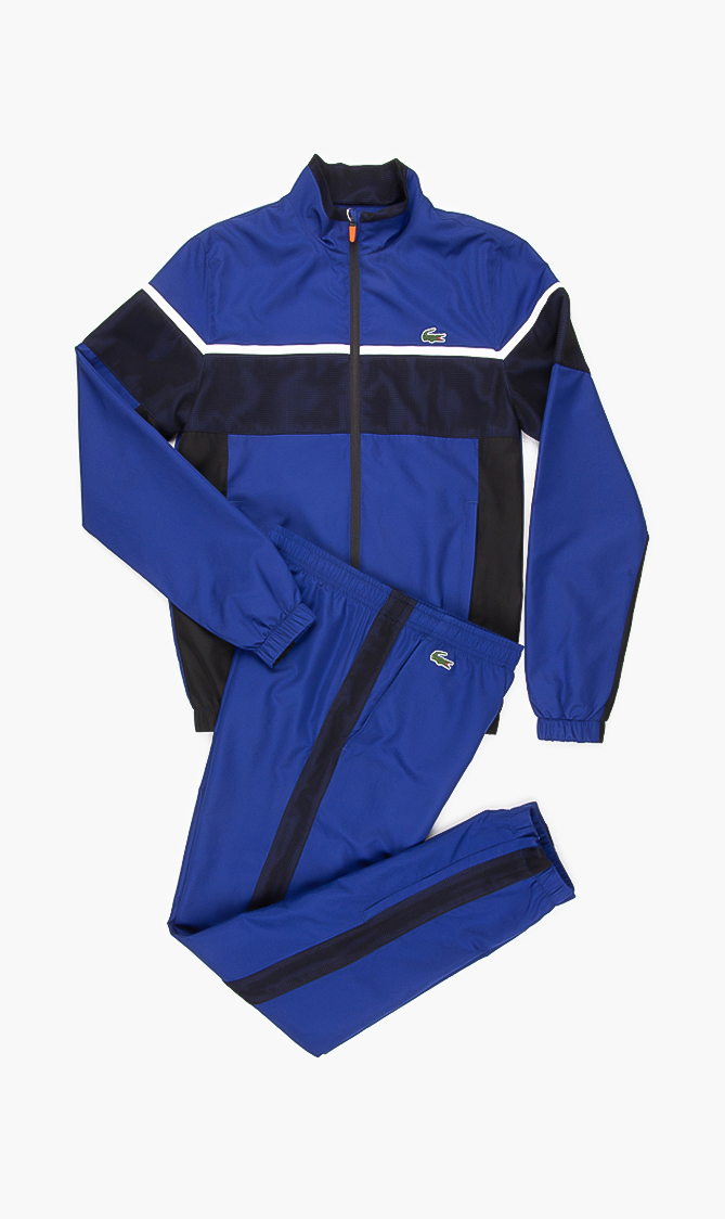 

Lacoste Taffeta And Jersey Tennis Tracksuit