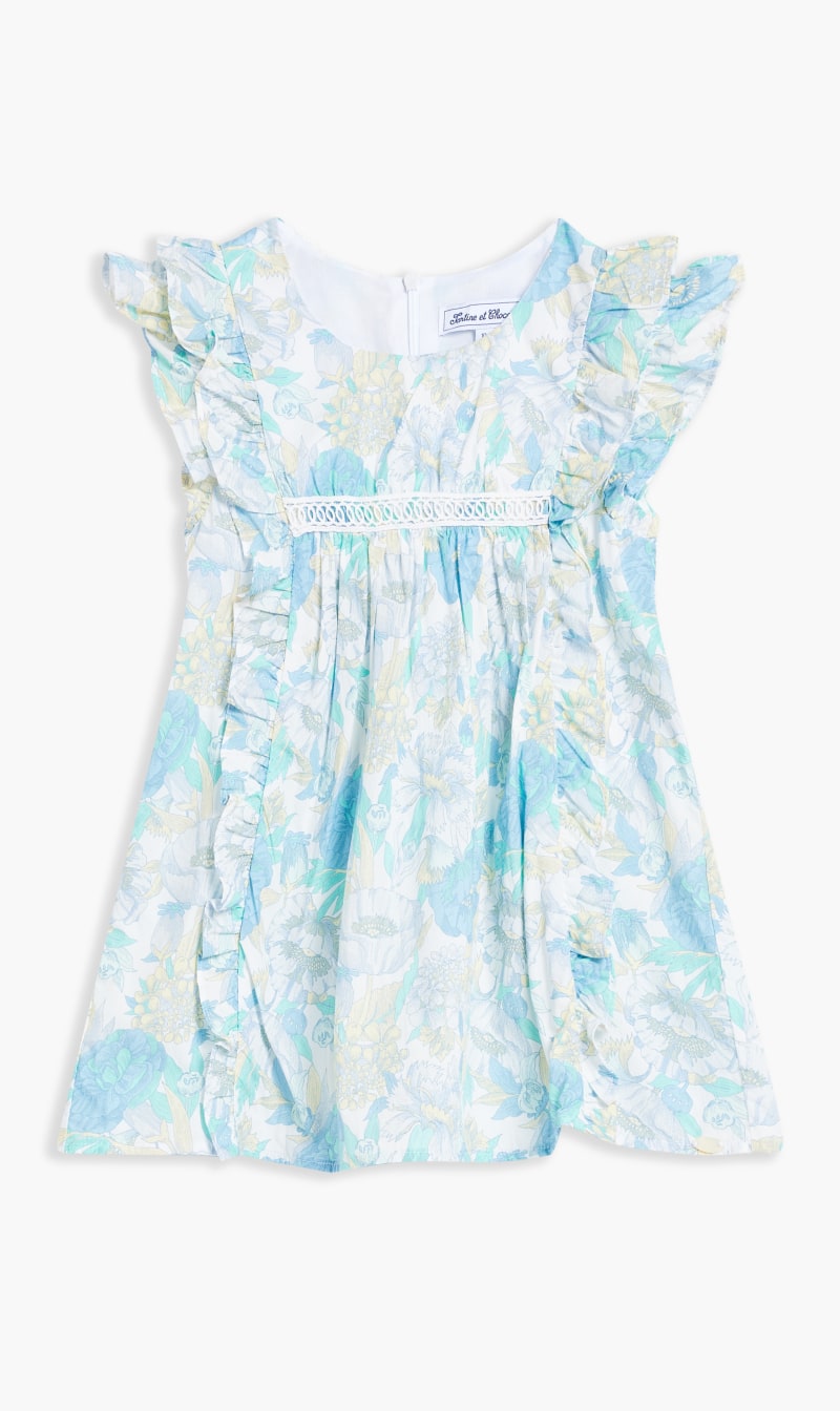

Tartine Et Chocolat Blue Floral Top for Kids | The Deal Outlet