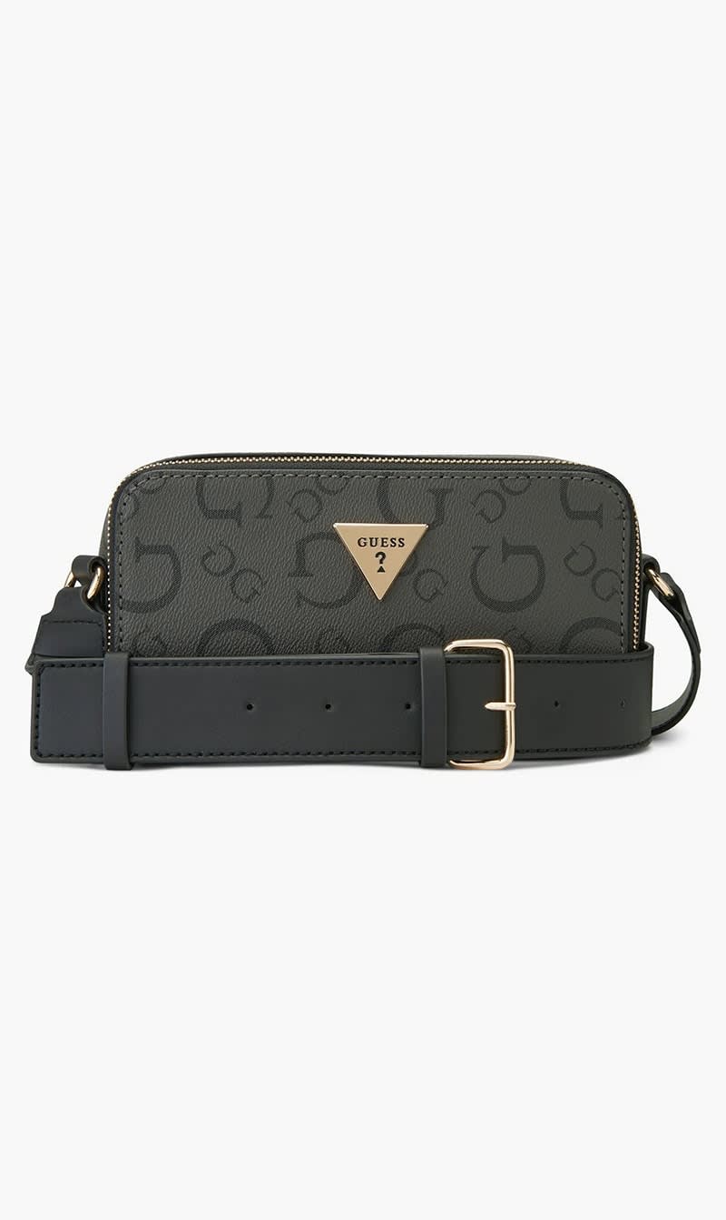 

Guess Black Charlestown Mini Crossbody Bag for Women | The Deal Outlet