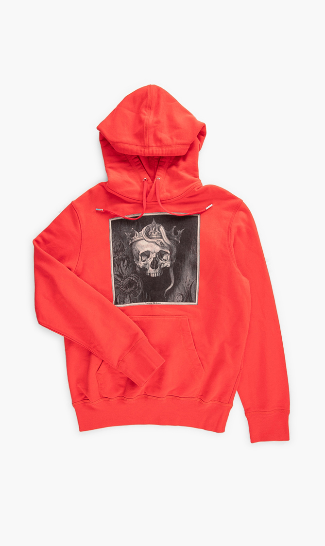 

Alexander Mcqueen Skull Print Hoodie