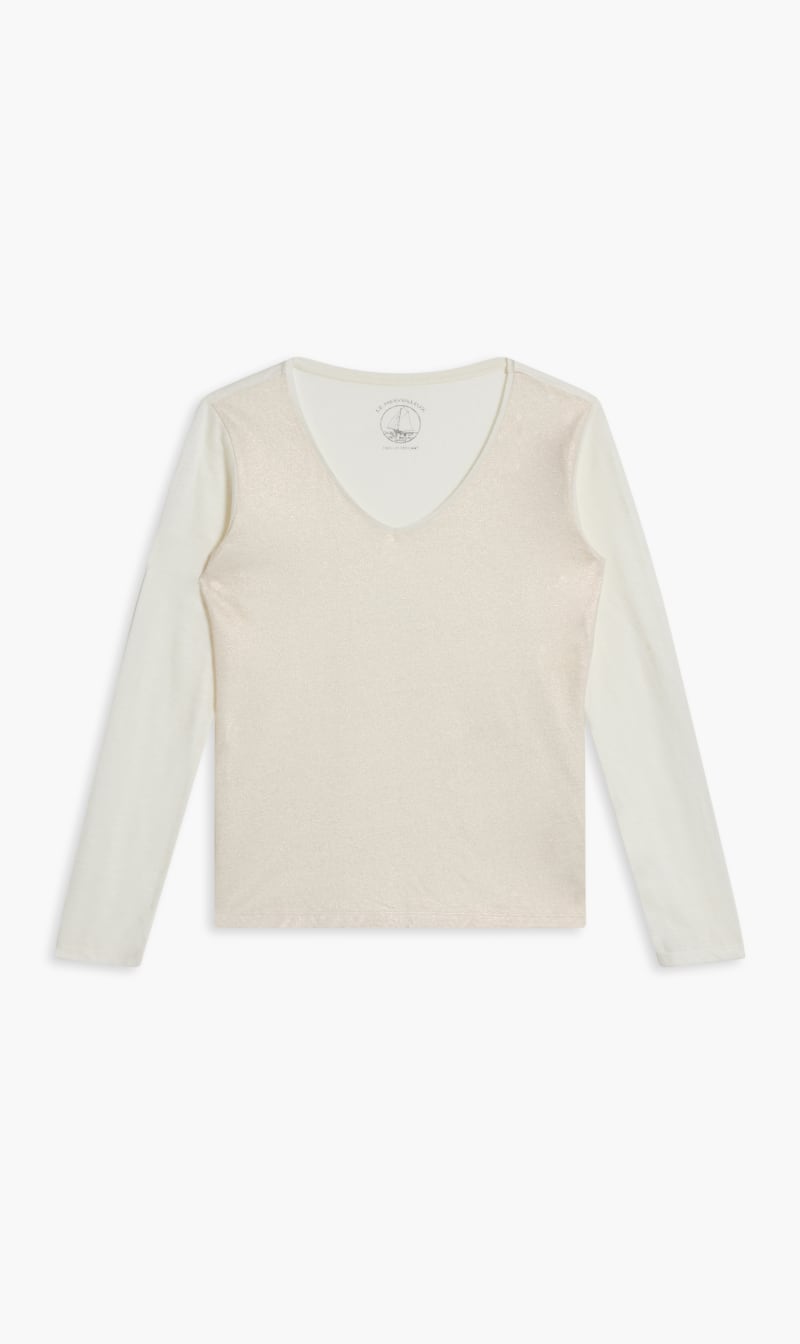 

Petit Bateau White Tee Shirt Ml for Kids | The Deal Outlet