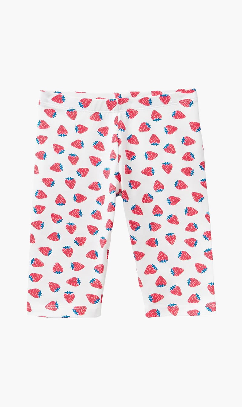 

United Colors Of Benetton White Strawberry Leggings for Girls | The Deal Outlet
