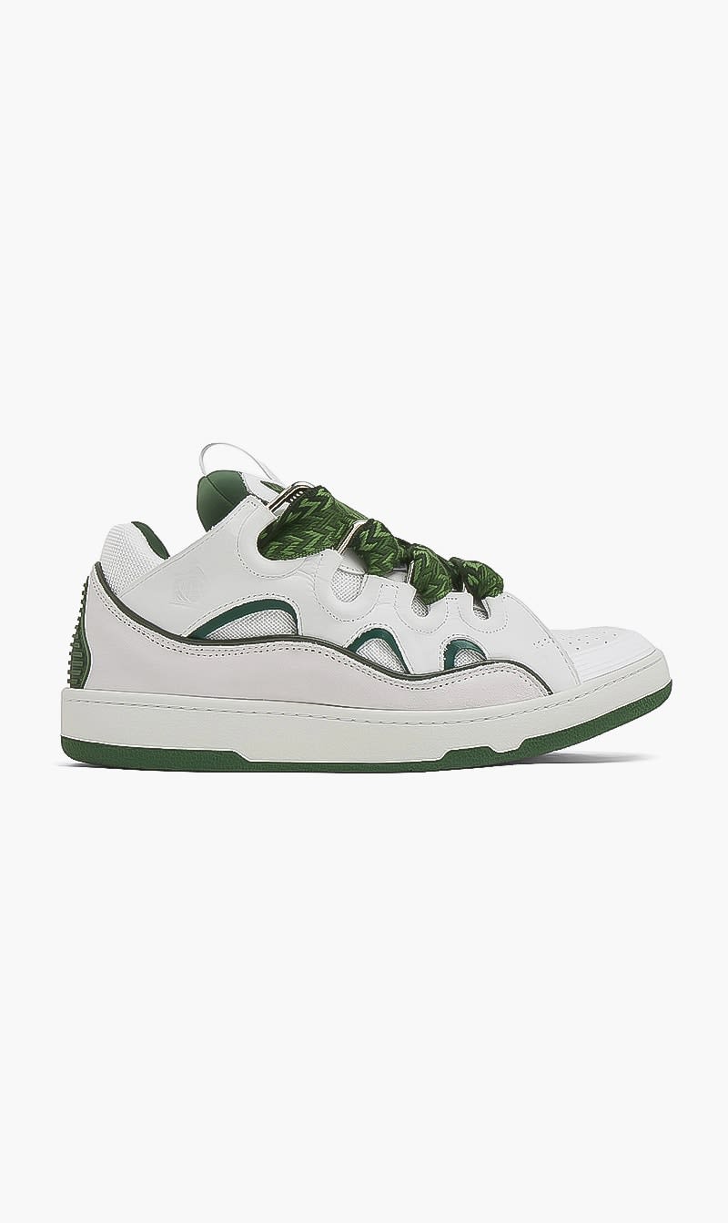 

Lanvin White Sneakers Curb for Men | The Deal Outlet