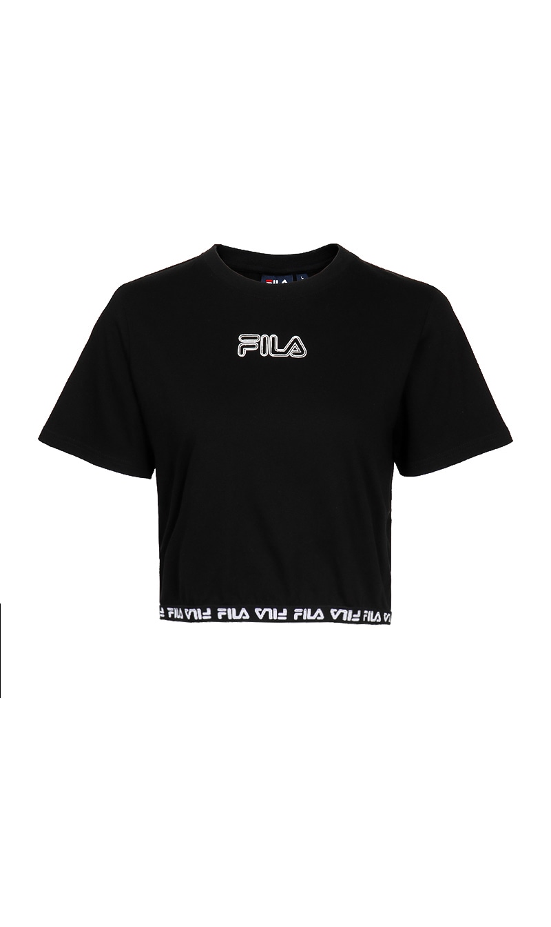 

Crew Neck Tshirt, Black