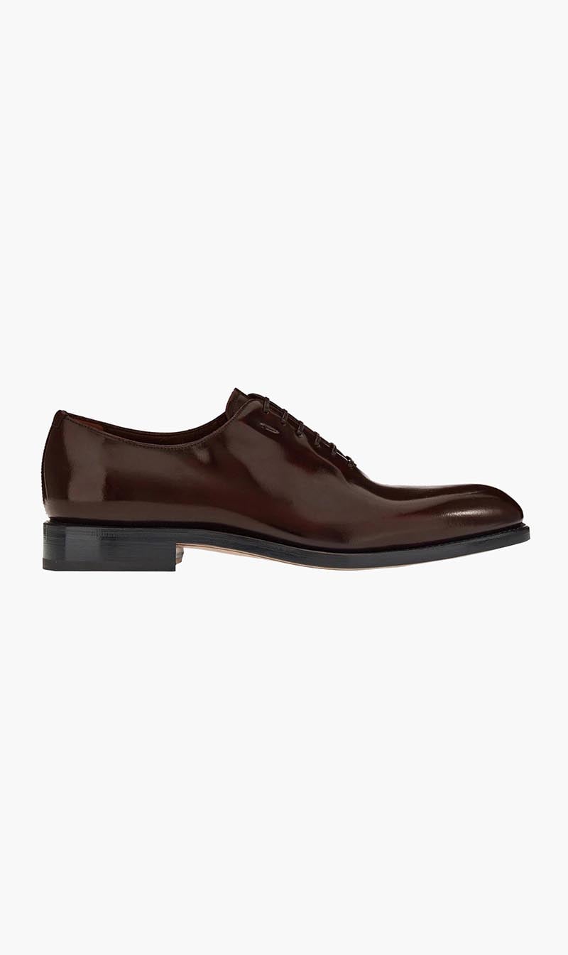 Ferragamo Brown Angiolio Oxford Shoes for Men