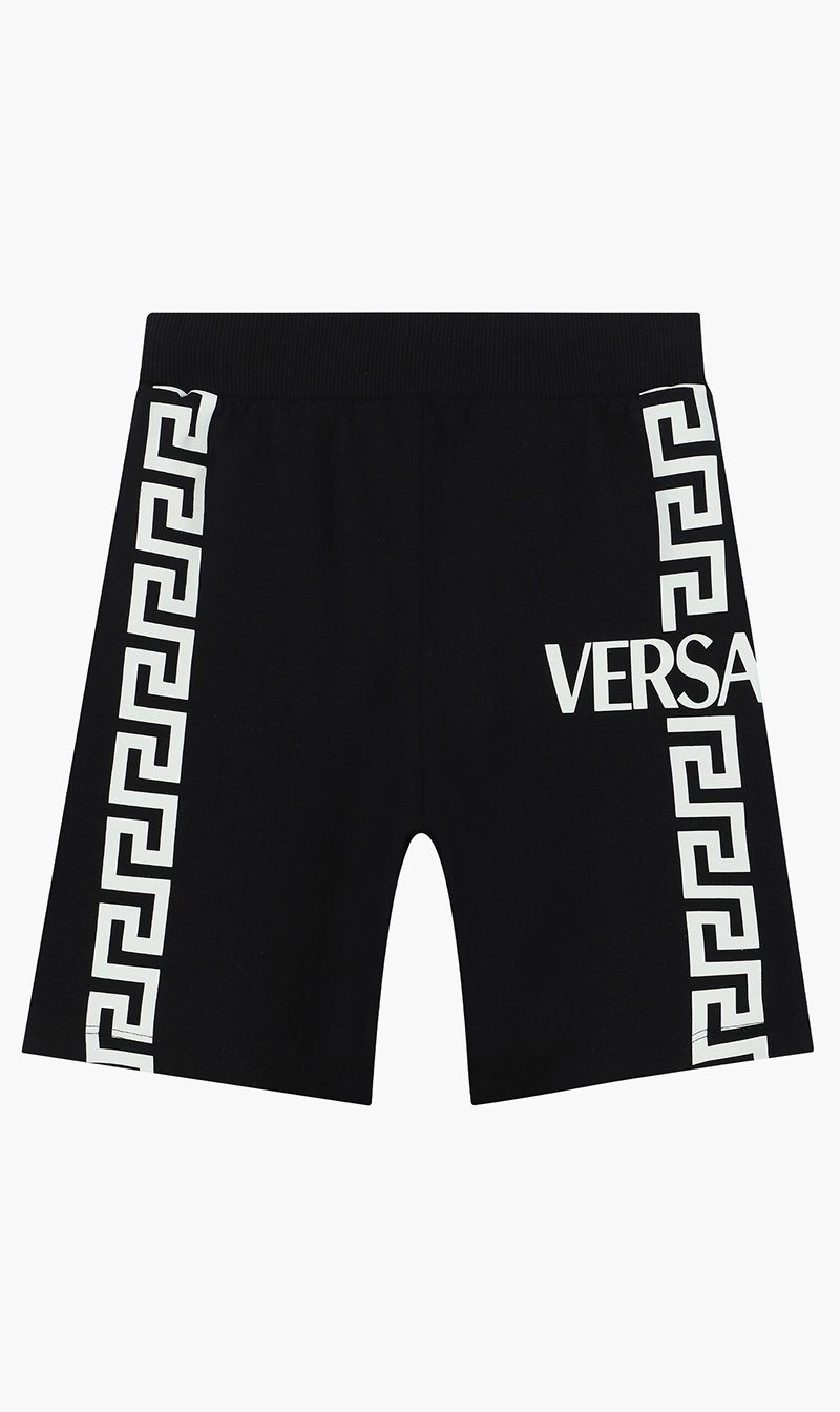 

Versace Multi-color Logo Shorts for Boys | The Deal Outlet