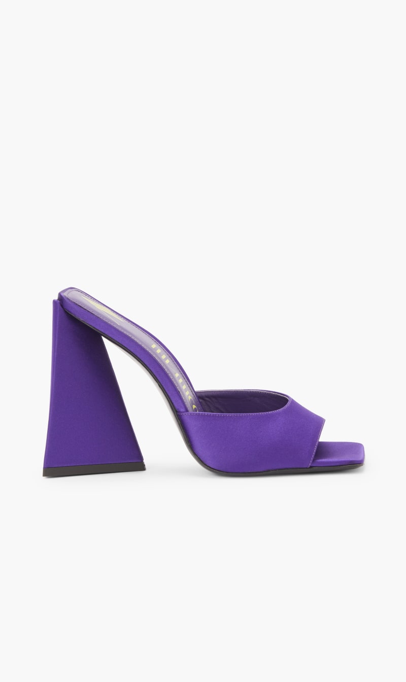 

Attico Purple Devon' Mule for Women | The Deal Outlet