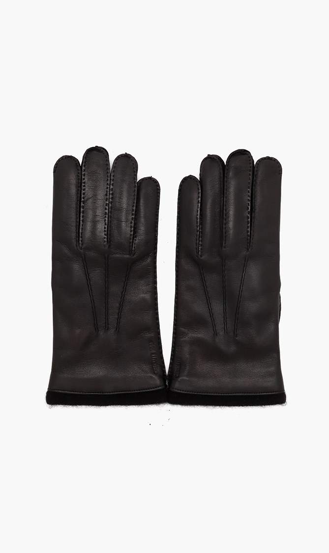 

Lamb And Wool Gloves, Black
