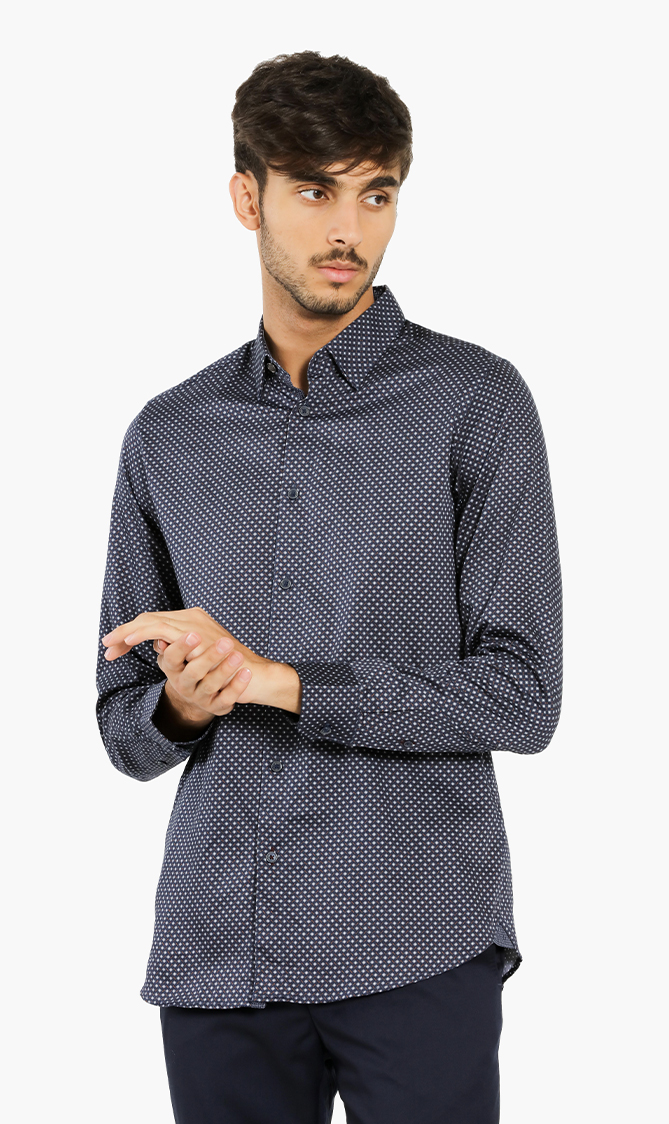 

Ted Baker Geo Print Long Sleeves Shirt