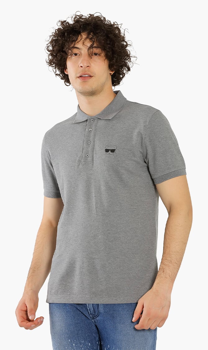 

Karl Lagerfeld Logo Polo Shirt
