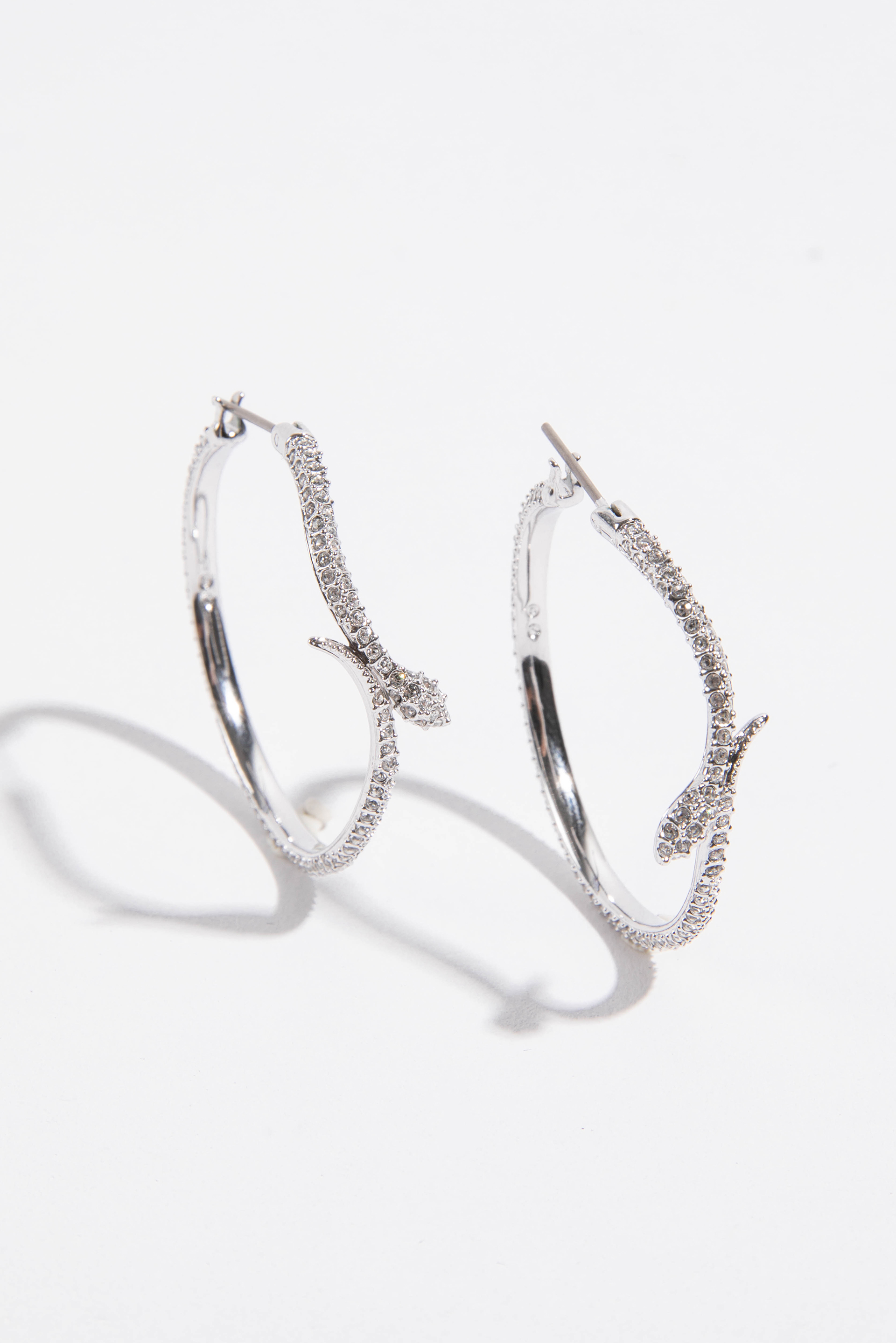 

Swarovski Leslie Hoop Earrings
