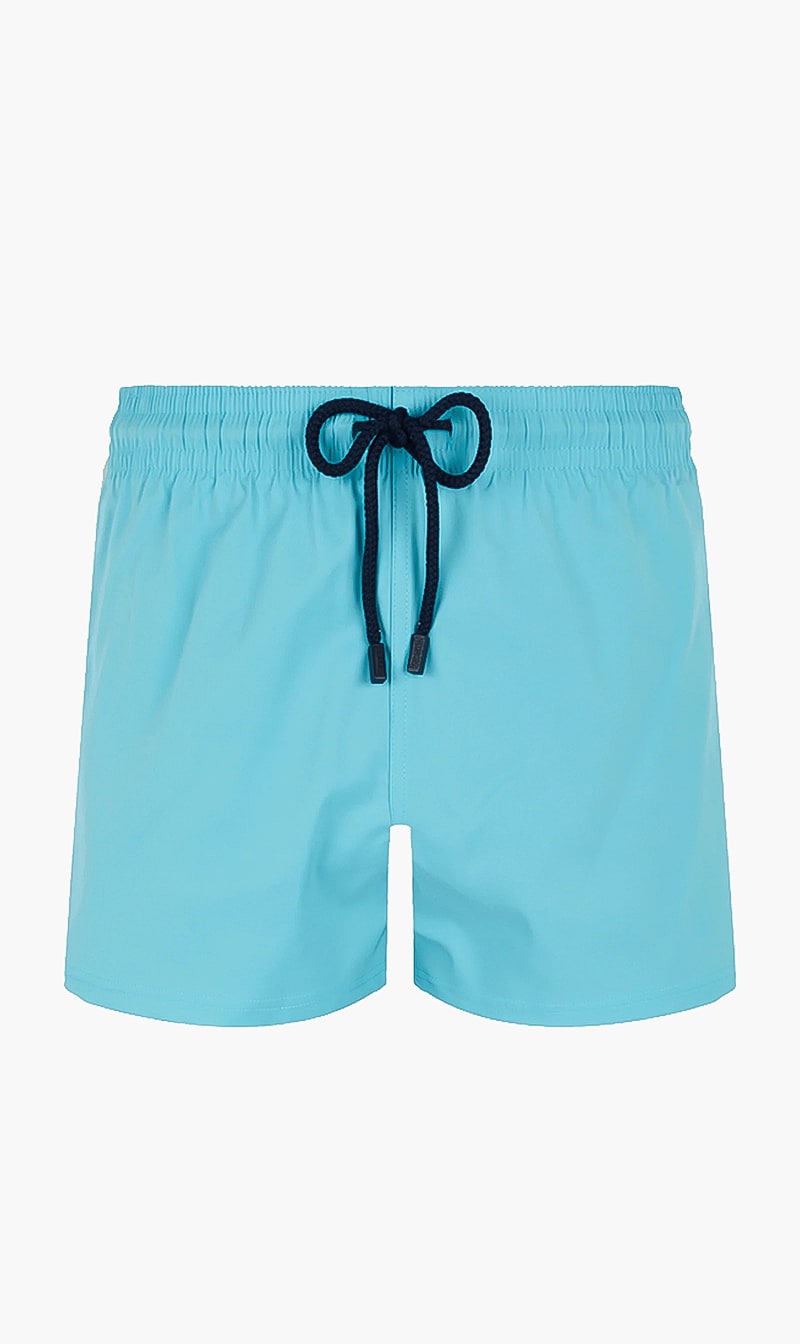 

Vilebrequin Blue Plain Swim Trunks for Men | The Deal Outlet