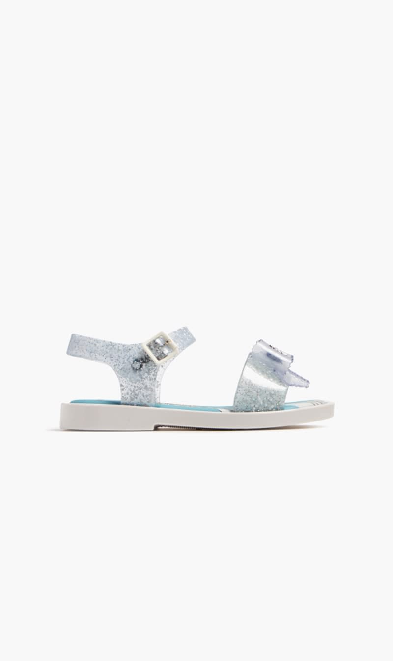 

Melissa Silver Mini Melissa Mar Sandal + Disney Princess Bb for Girls | The Deal Outlet