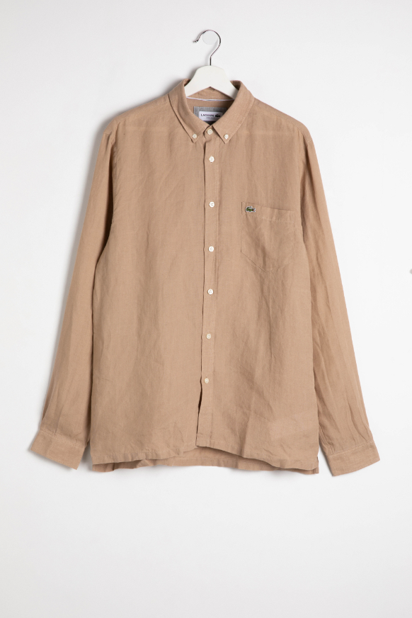 

Lacoste Regular Fit Linen Long Sleeve Shirt