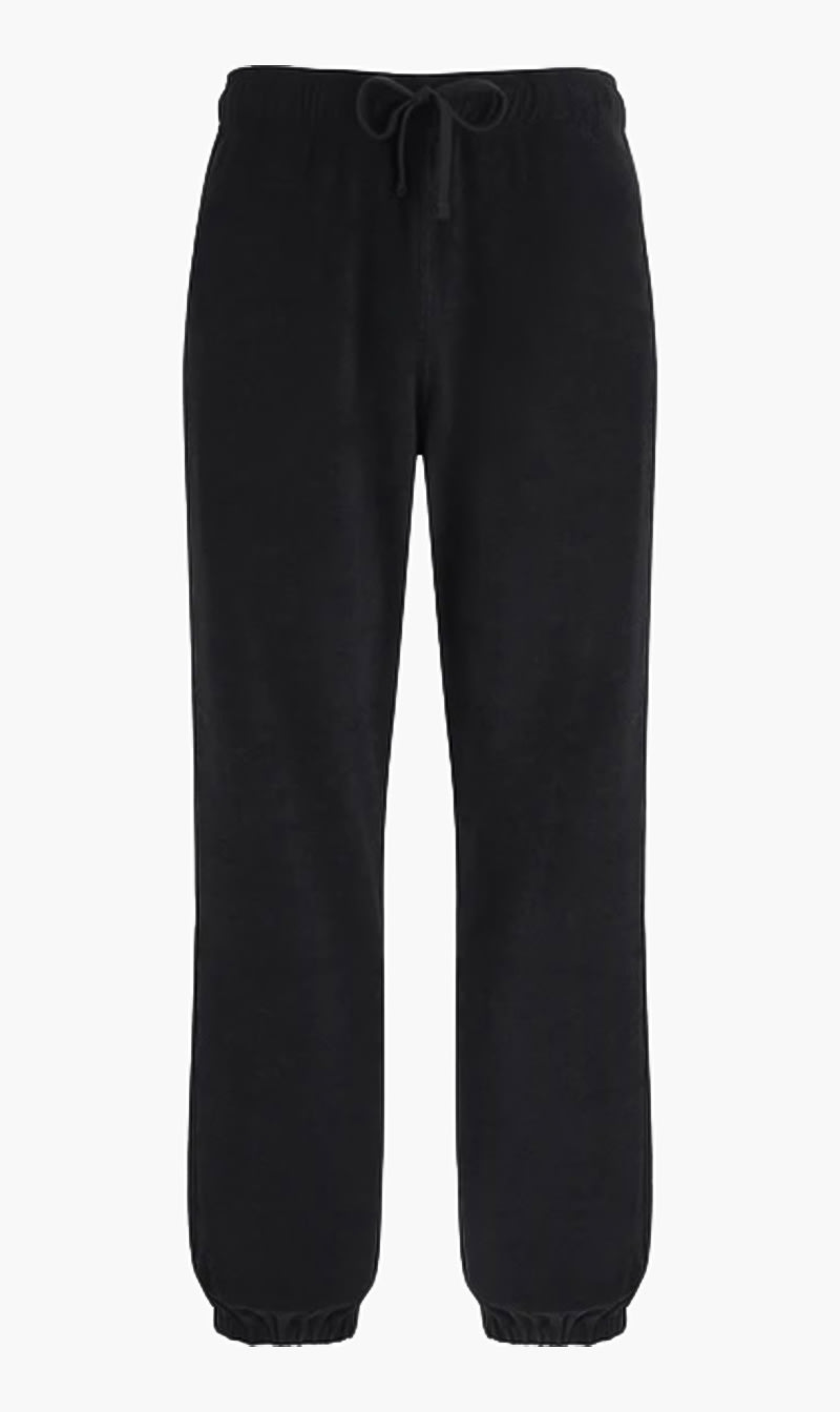 

Vilebrequin Black Solid Terry Track Pant for Men | The Deal Outlet