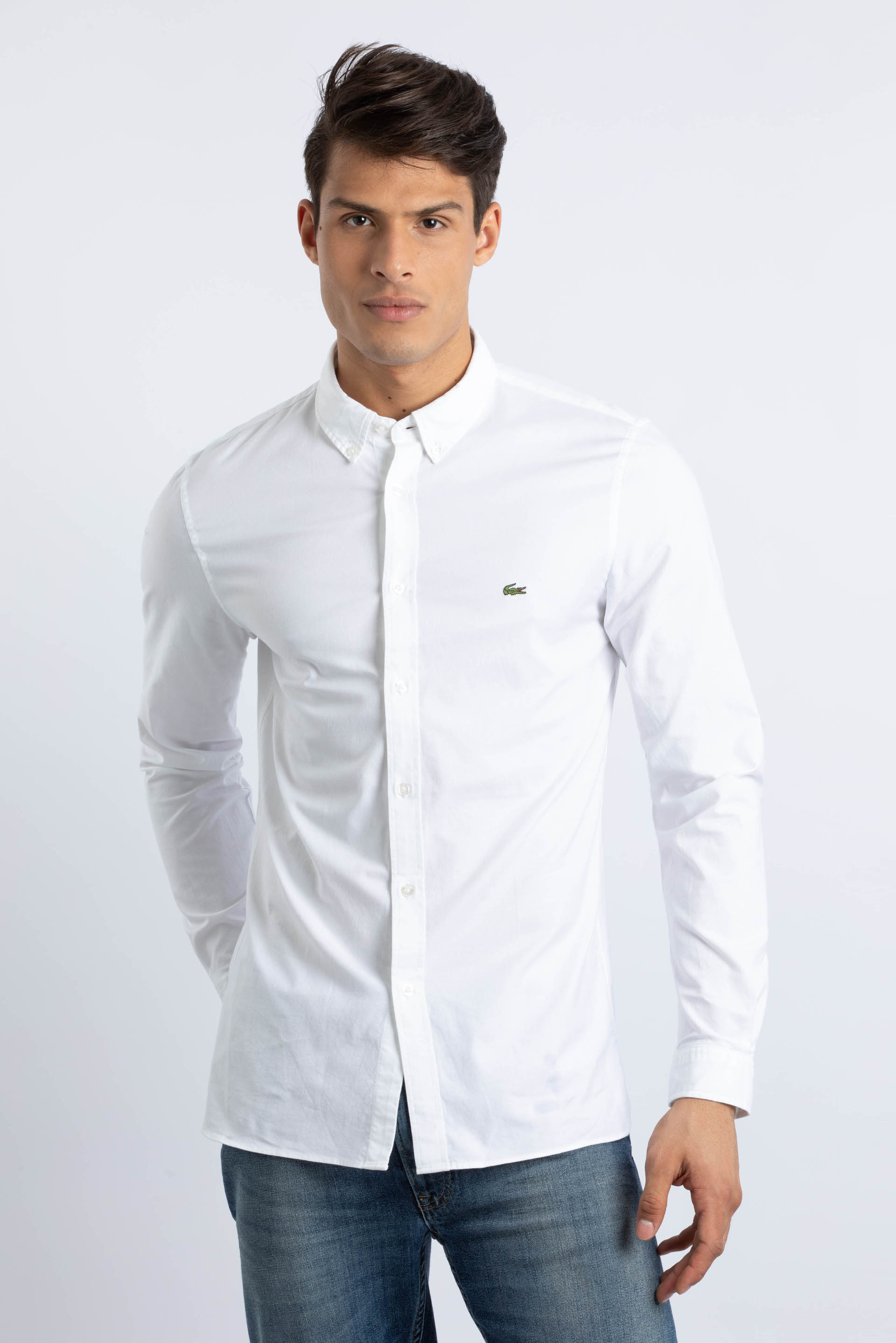 

Lacoste Slim Fit Stretch Long Sleeve Shirt