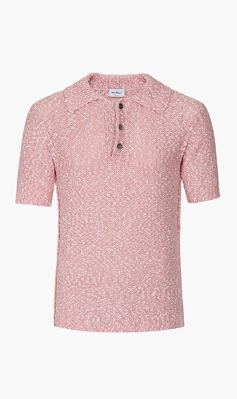

Short Sleeves Polo, Pink