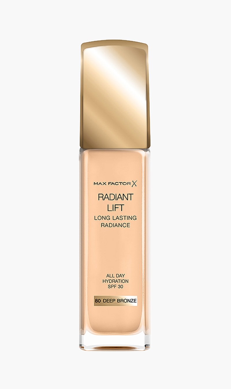 

Max Factor Radiant Lift Foundation. 080 Deep Bronze