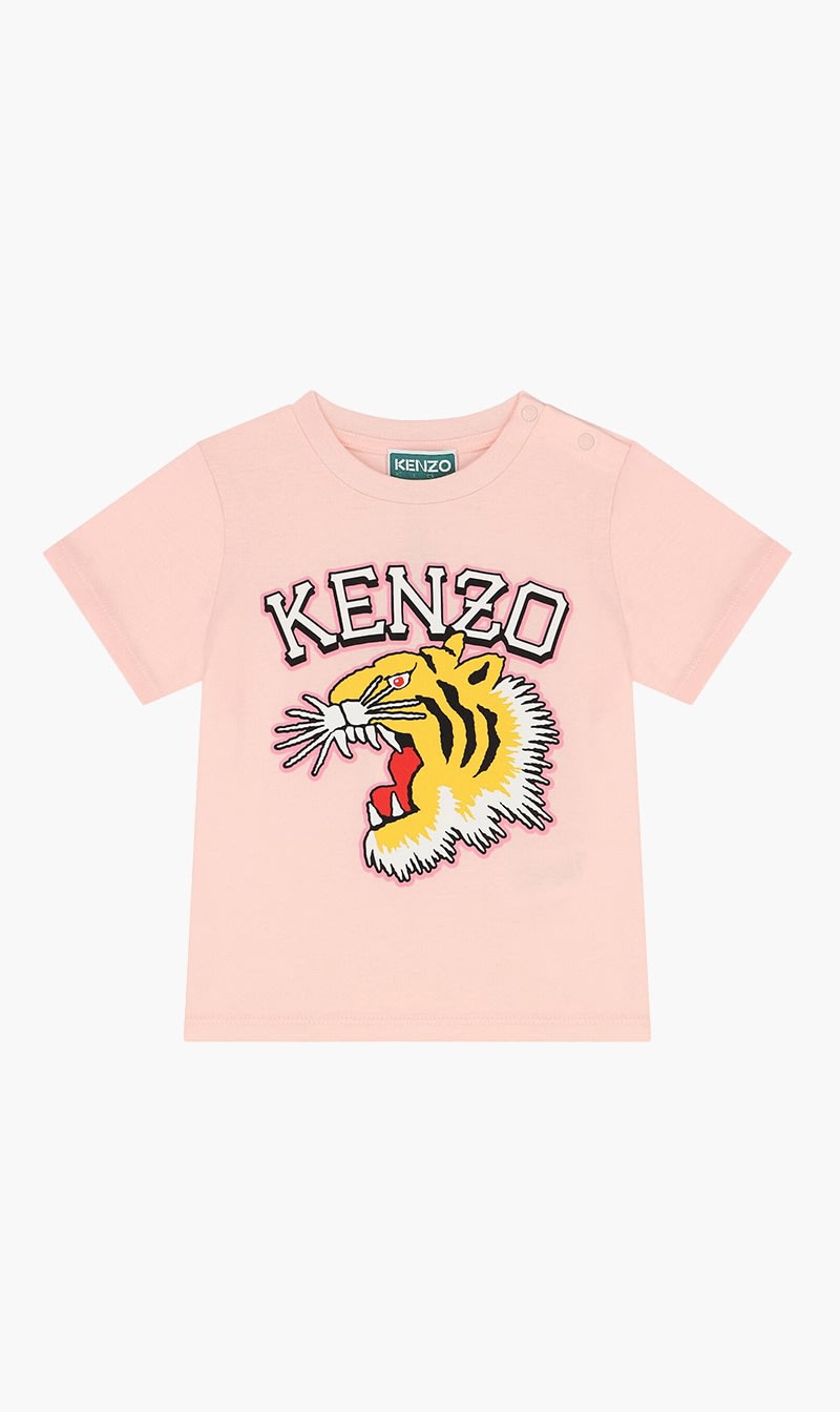 

Kenzo Pink Varsity Tiger T-shirt for Girls | The Deal Outlet