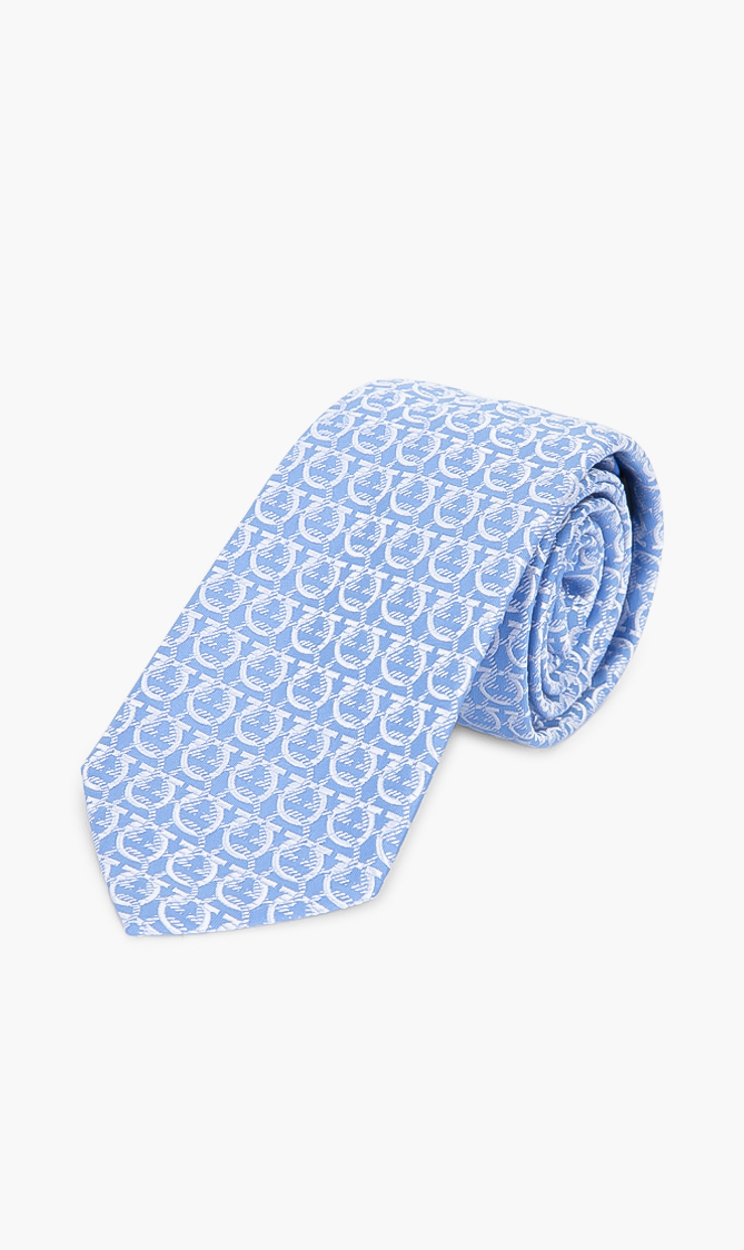 

Salvatore Ferragamo Gancini Patterned Tie
