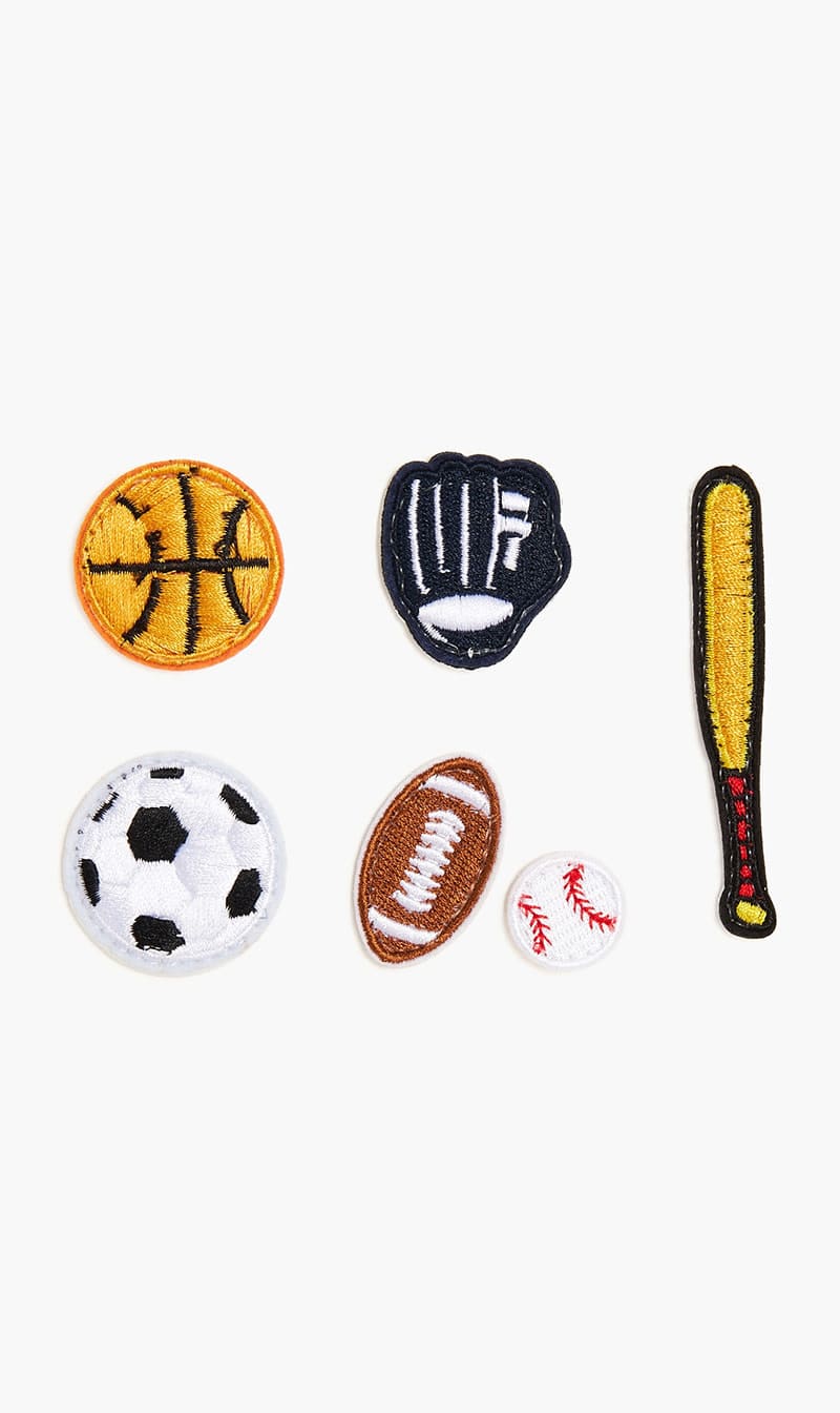Becco Multi-color Small Sports Patch Set for Boys