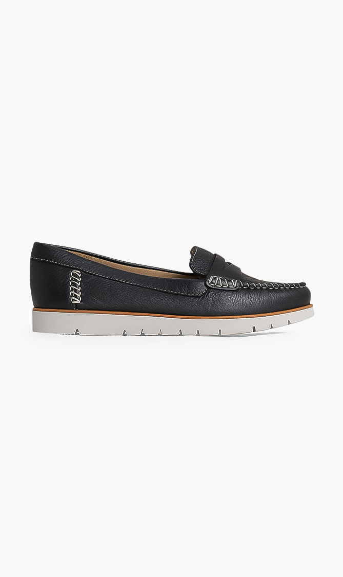 

Geox Kookean Leather Moccasins