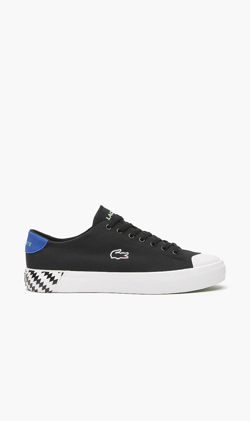 

Lacoste Blue Grip Shot Lace Sneakers for Men | The Deal Outlet