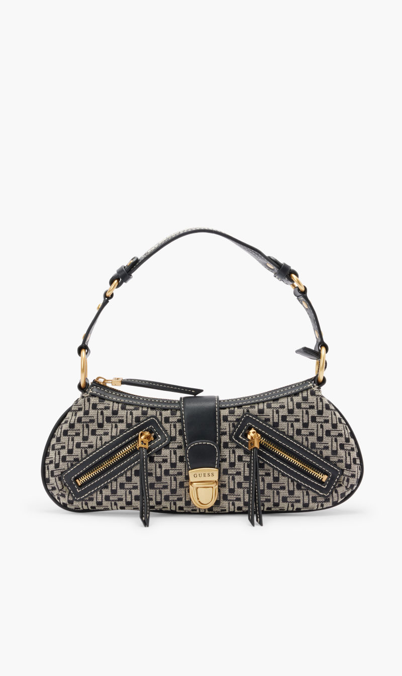 

Belle Vintage Tp Zip Shldr Bag, Black