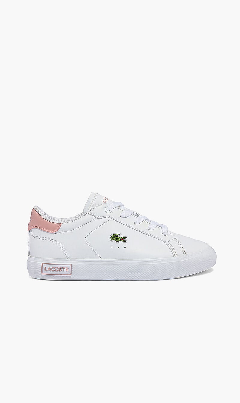 

Lacoste Pink Powercourt Lace Sneakers for Girls | The Deal Outlet