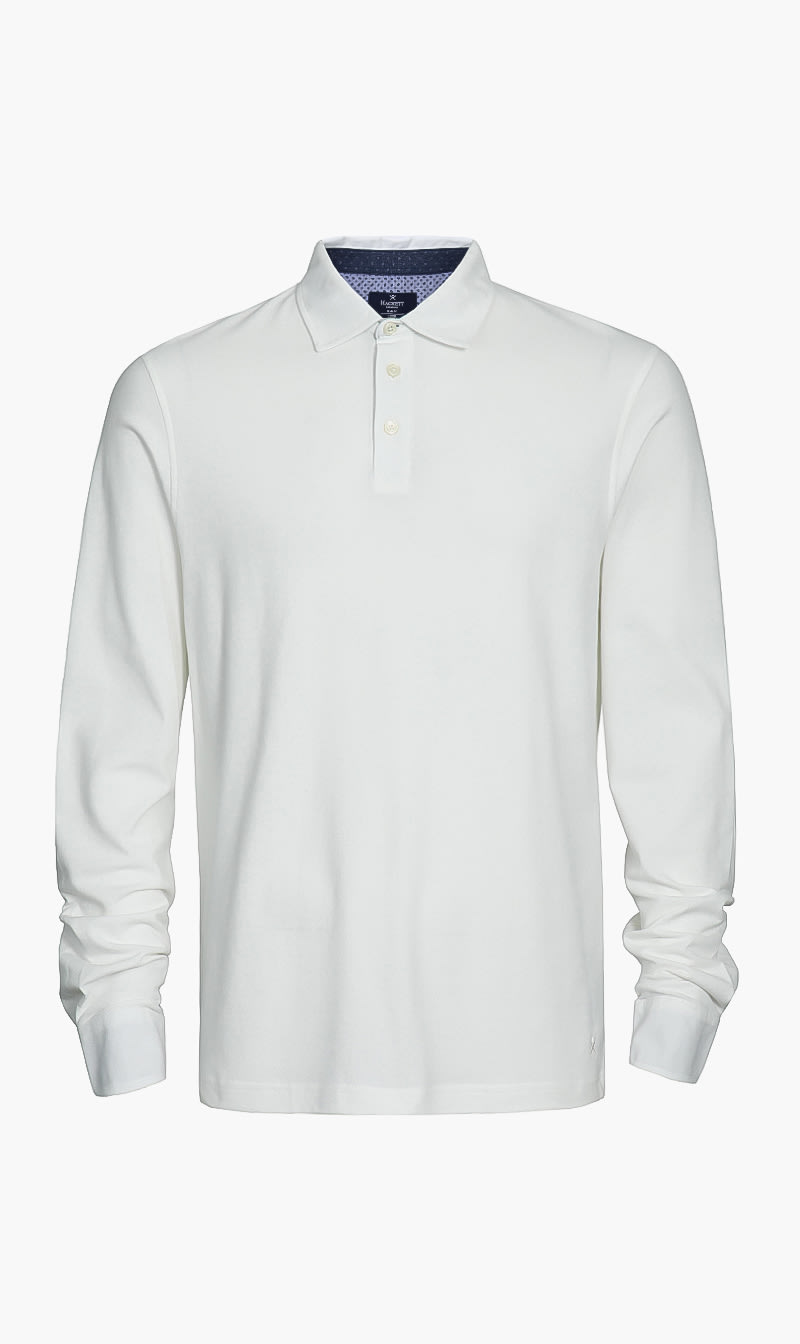 

Long Sleeve Polo, Grey