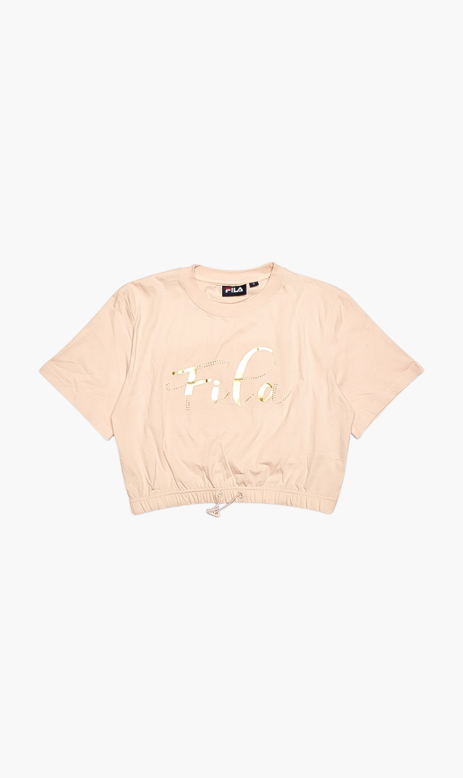 

Fila Dania Crop Logo T-shirt