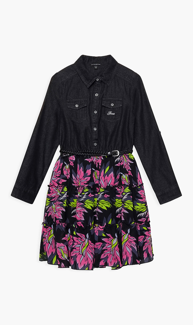 

Light Denim Dress, Black