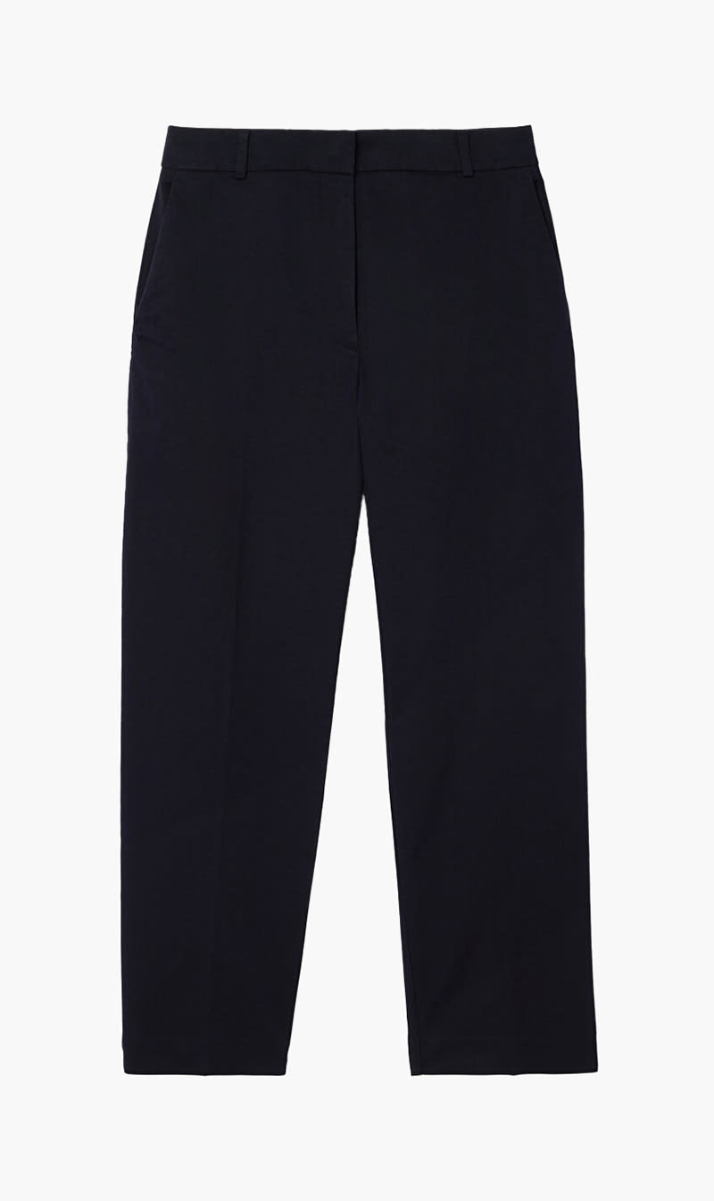 

Lacoste Blue Tapered Cotton Chinos for Women | The Deal Outlet