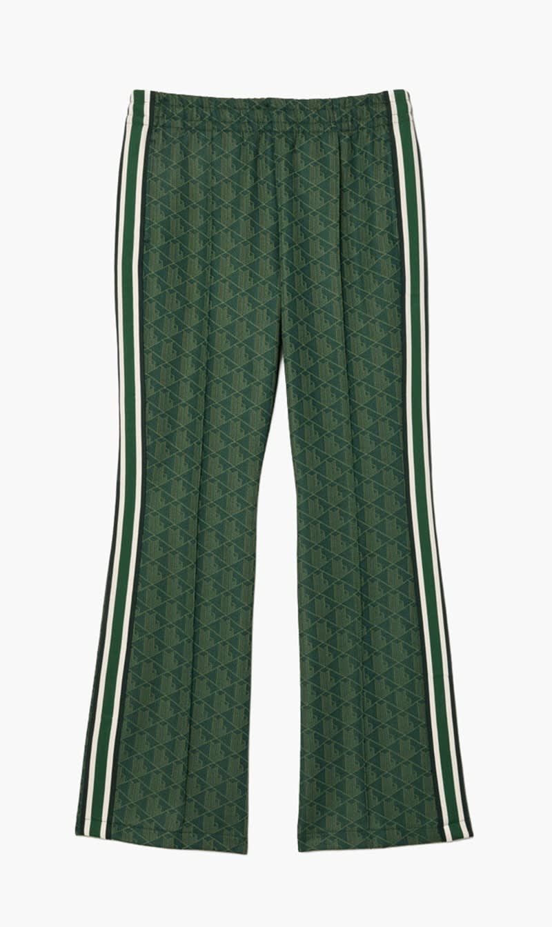 

Lacoste Green Flared Monogram Sweatpants for Women | The Deal Outlet