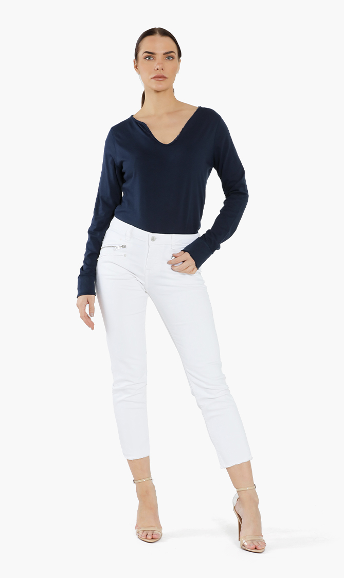 

Zadig & Voltaire Ava Zip Jeans