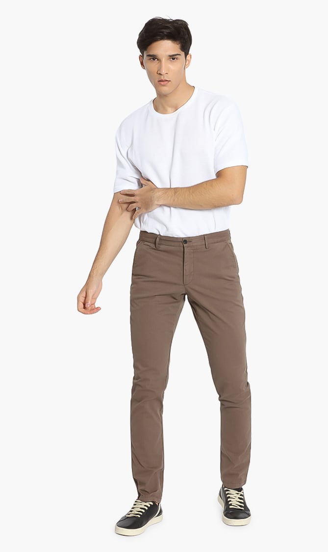 

Hackett London Kensington Slim Garment Dye Texture Pants