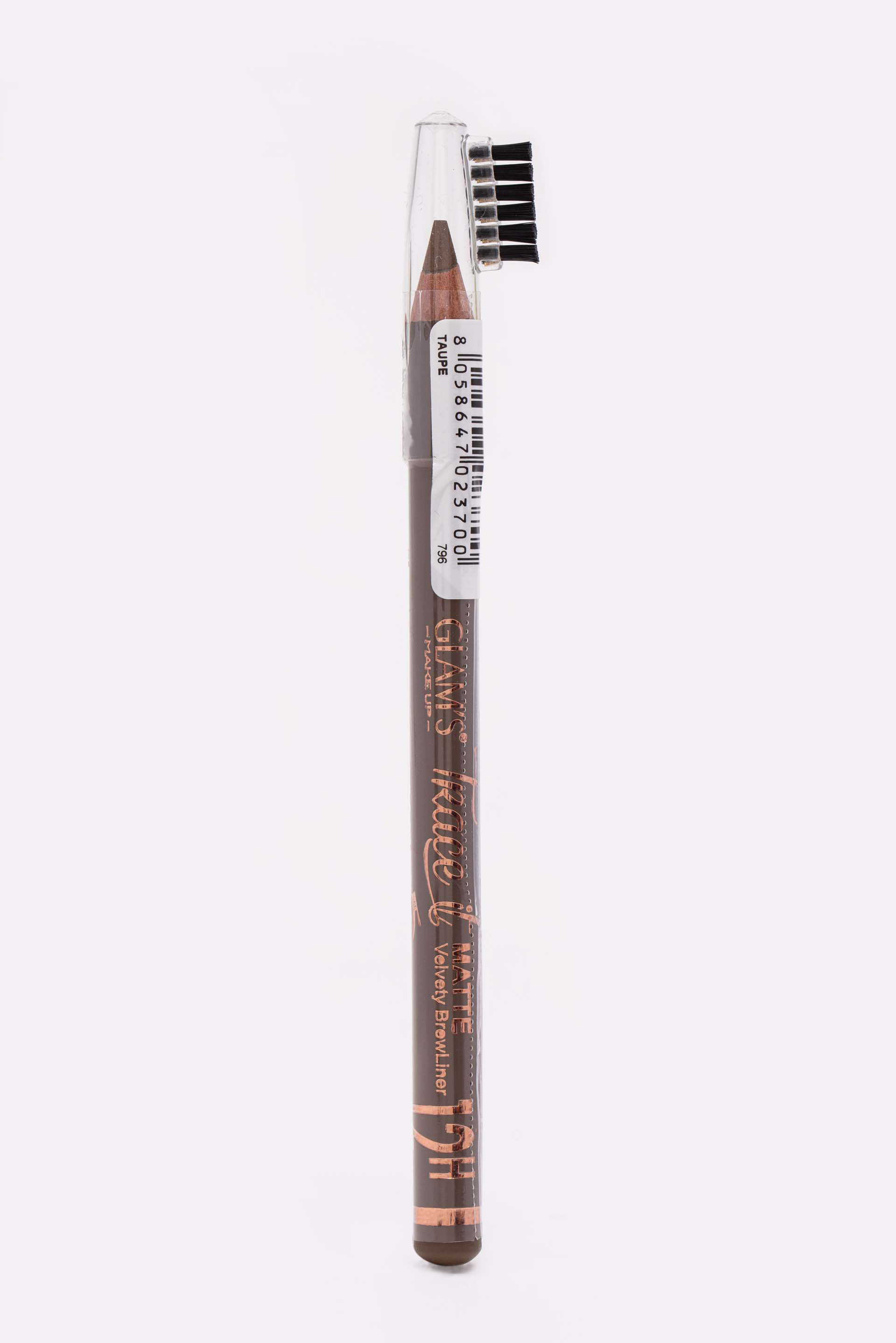 

Glam's Trace It Matte Velvety Browliner, Taupe 796
