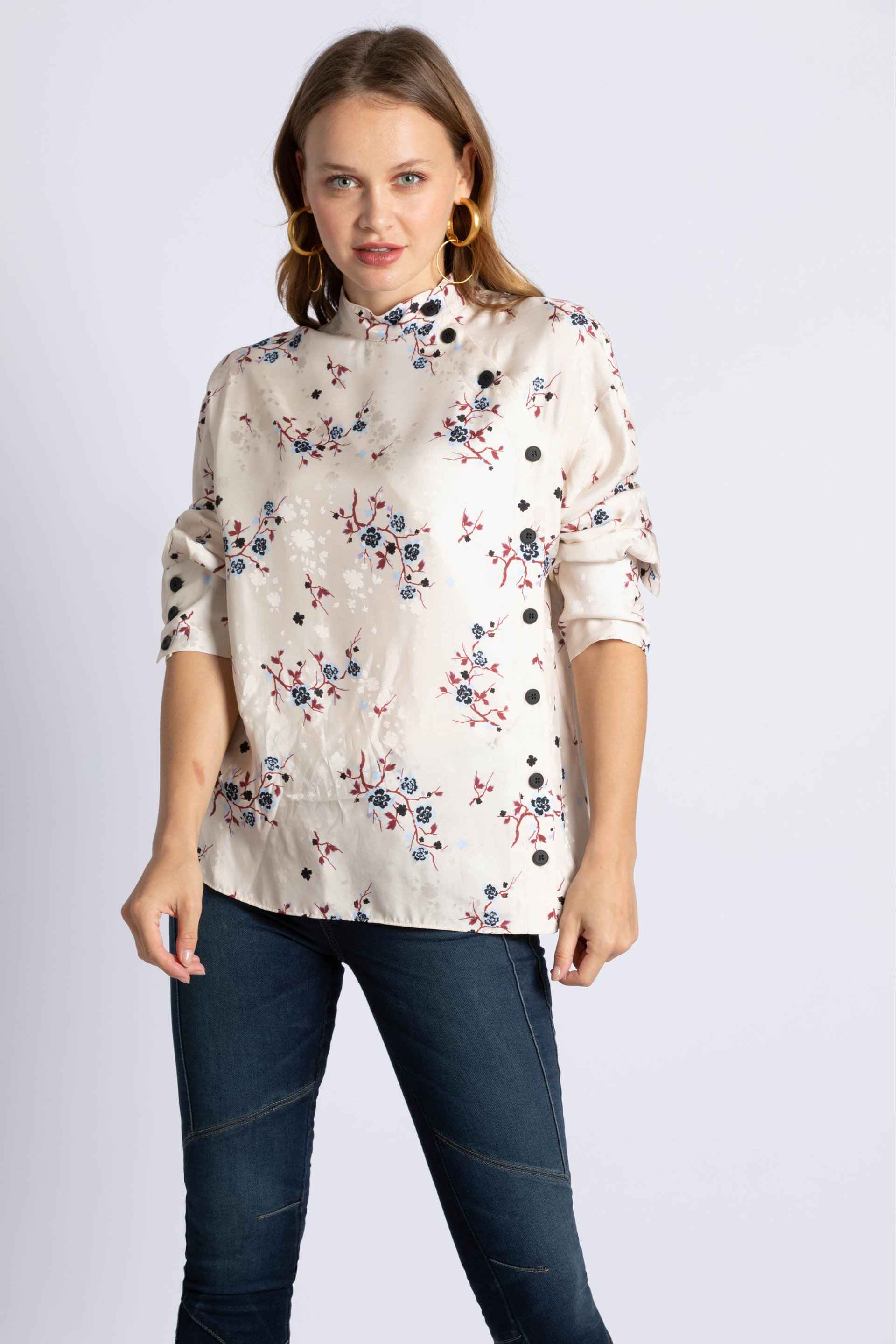 

Buttoned Shirt, Multi-color