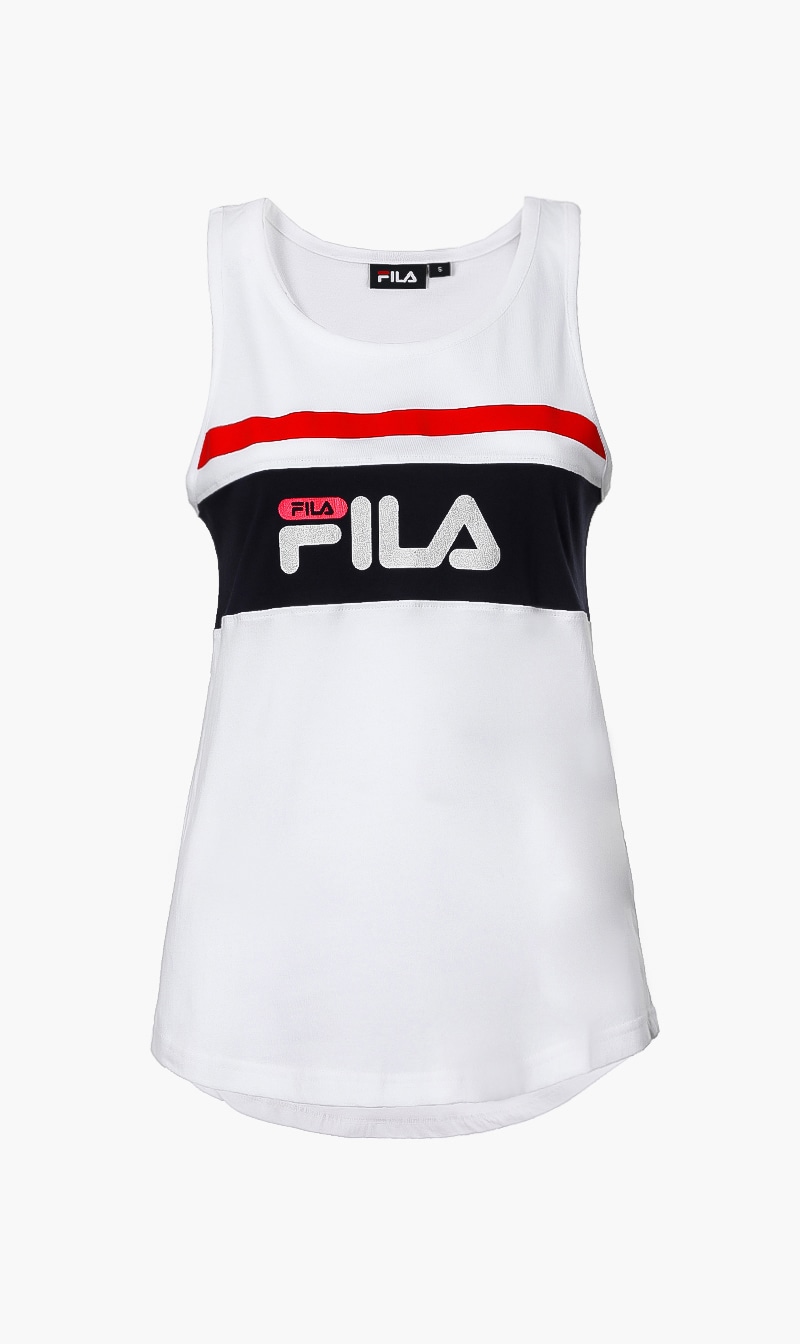 

Harriett Tank Top, White