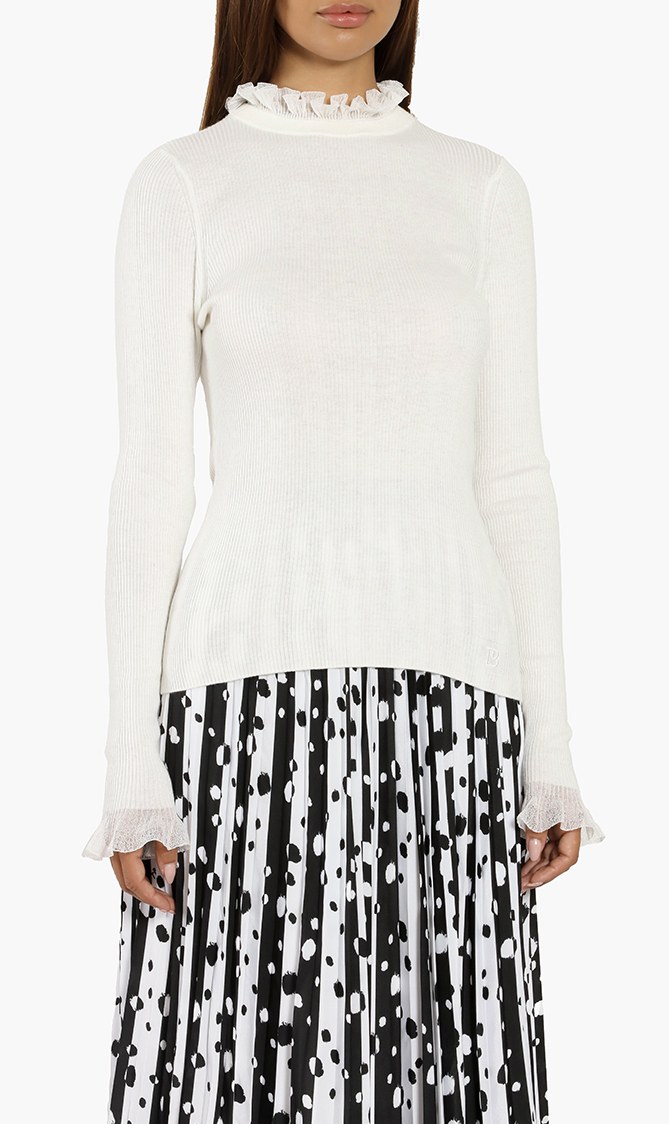 

Ted Baker Dvana Frill Trim Sweater